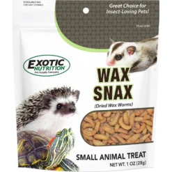 Exotic Nutrition Wax Snax Small Animal Treats, 1-oz Bag