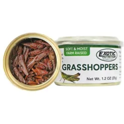Exotic Nutrition Grasshoppers Hedgehog Treats, 1.2-oz Can -MiniMates Shop 220492 PT3. AC SS1800 V1666136254