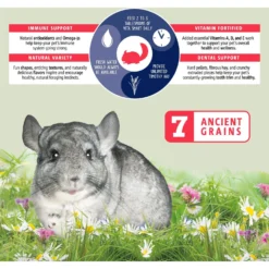 Vitakraft Vita Smart Vitamin-Fortified Complete Natural Forage Blend Nutrition Timothy Hay Pellets Chinchilla Food -MiniMates Shop 221394 PT4. AC SS1800 V1666650350