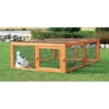 TRIXIE Natura Outdoor Run Rabbit Cage With Covered Top