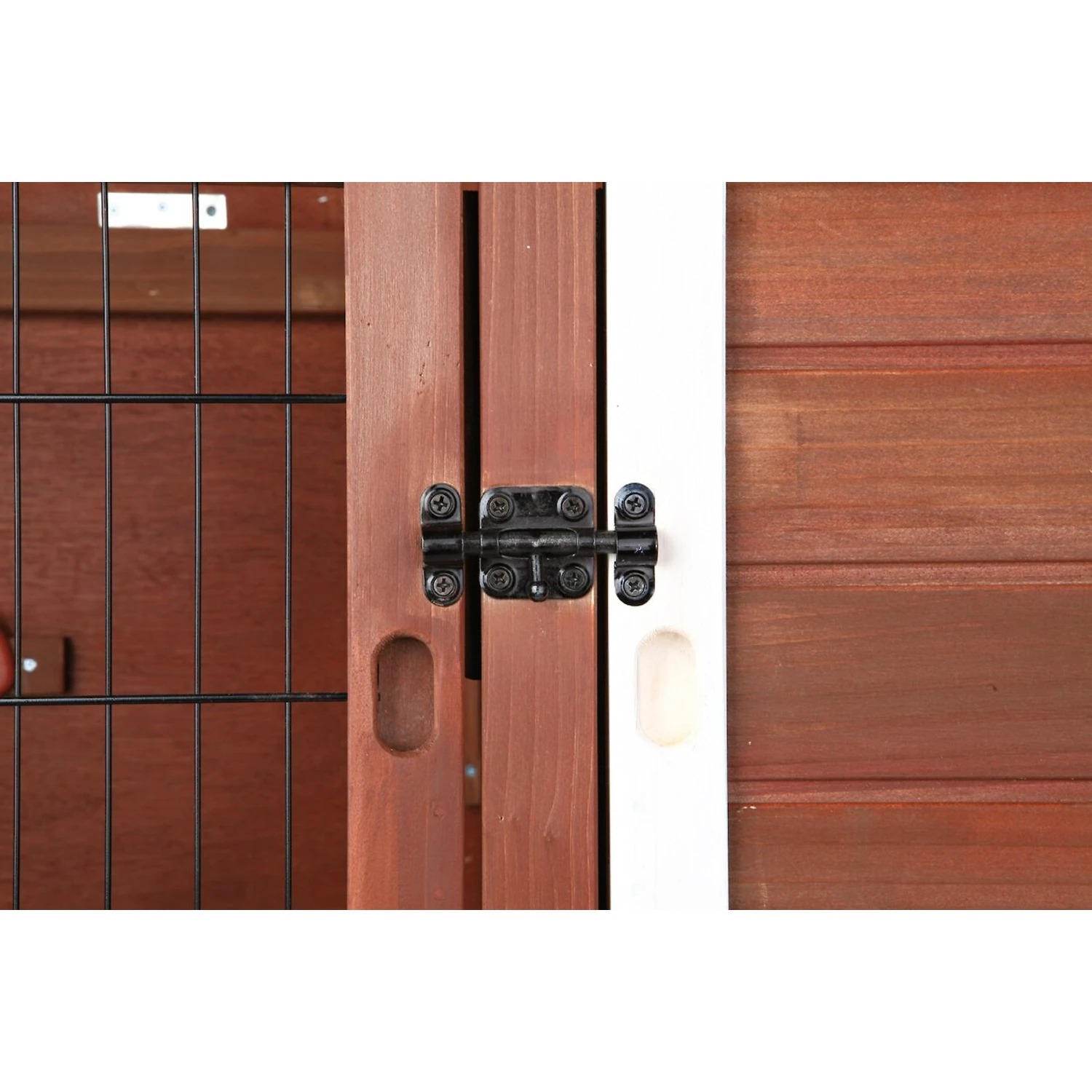 TRIXIE Natura 2-Story Rabbit Hutch 3 TRIXIE Natura 2-Story Rabbit Hutch - Image 3