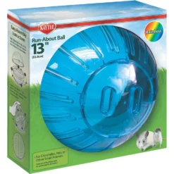 Kaytee Mega Run Exercise Ball Small Pet Toy, Assorted Colors, 13-in -MiniMates Shop 221849 PT2. AC SS1800 V1583256475
