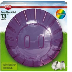 Kaytee Mega Run Exercise Ball Small Pet Toy, Assorted Colors, 13-in -MiniMates Shop 221849 PT3. AC SS1800 V1608594478