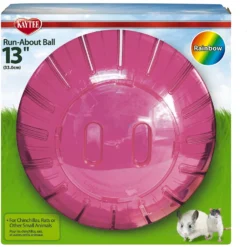 Kaytee Mega Run Exercise Ball Small Pet Toy, Assorted Colors, 13-in -MiniMates Shop 221849 PT5. AC SS1800 V1608589967