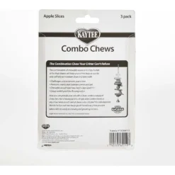 Kaytee Combo Chews Apple Slices Small Pet Toy, 3 Count -MiniMates Shop 221851 PT3. AC SS1800 V1667864097