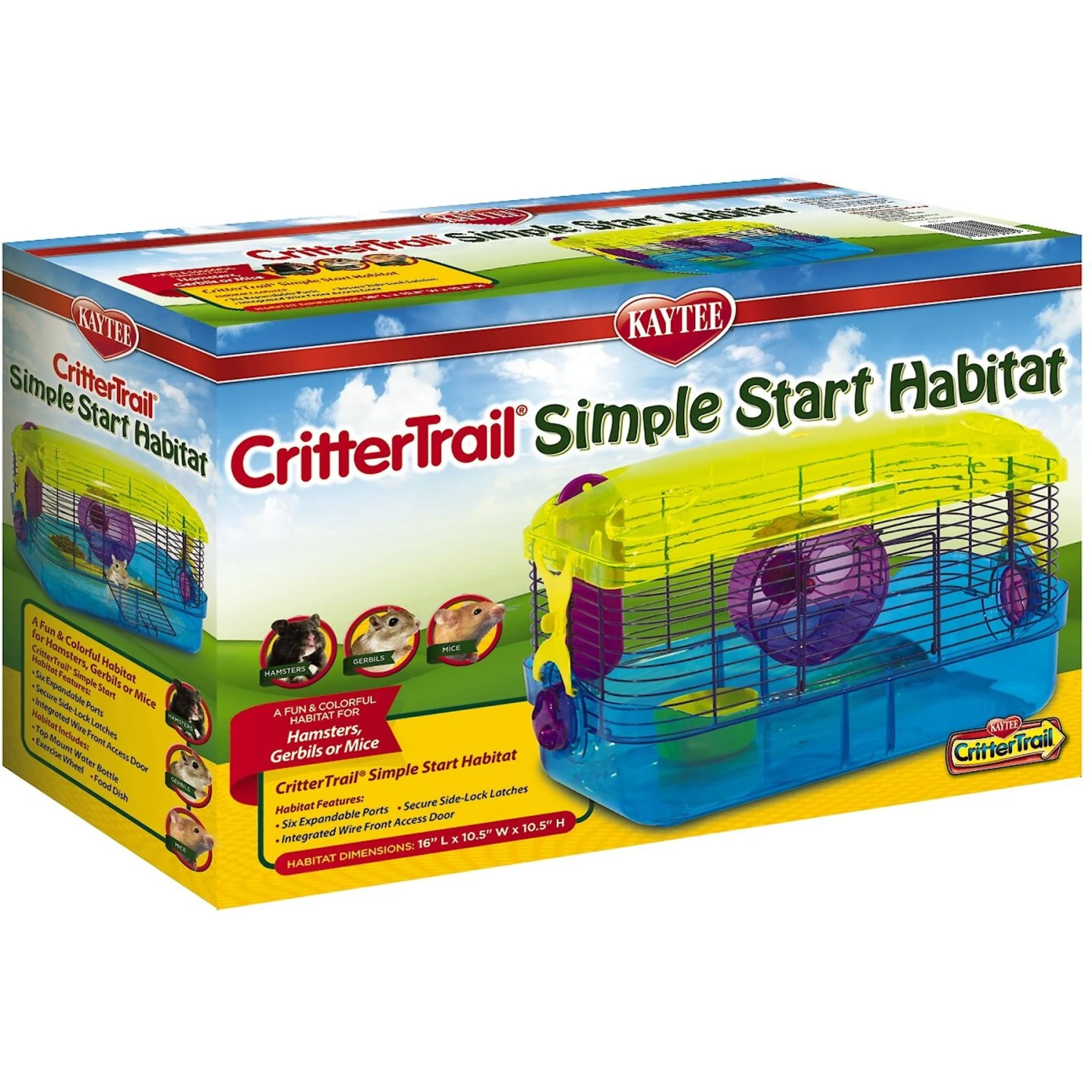 Kaytee CritterTrail Simple Start Small Pet Habitat 1 Kaytee CritterTrail Simple Start Small Pet Habitat