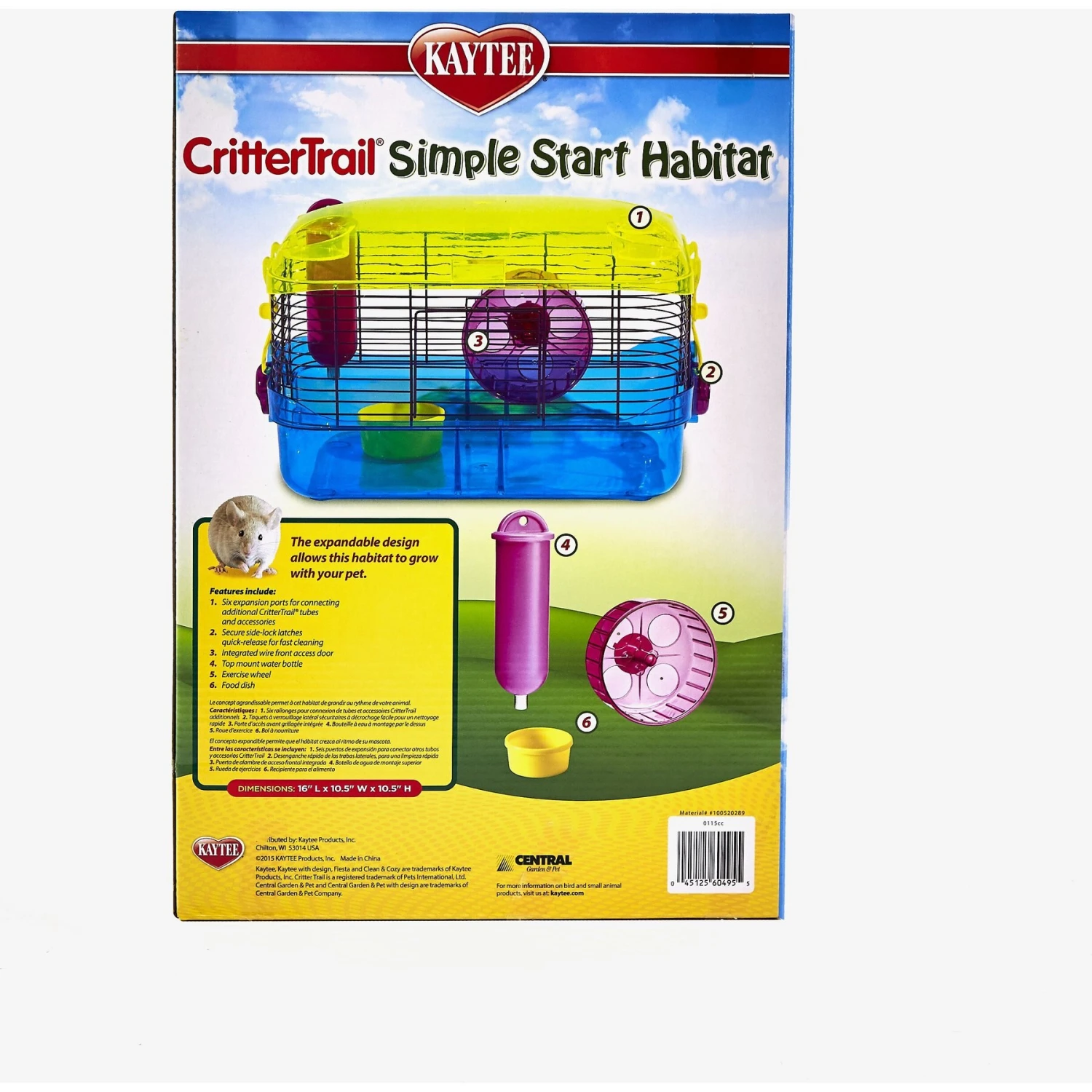 Kaytee CritterTrail Simple Start Small Pet Habitat 7 Kaytee CritterTrail Simple Start Small Pet Habitat - Image 7