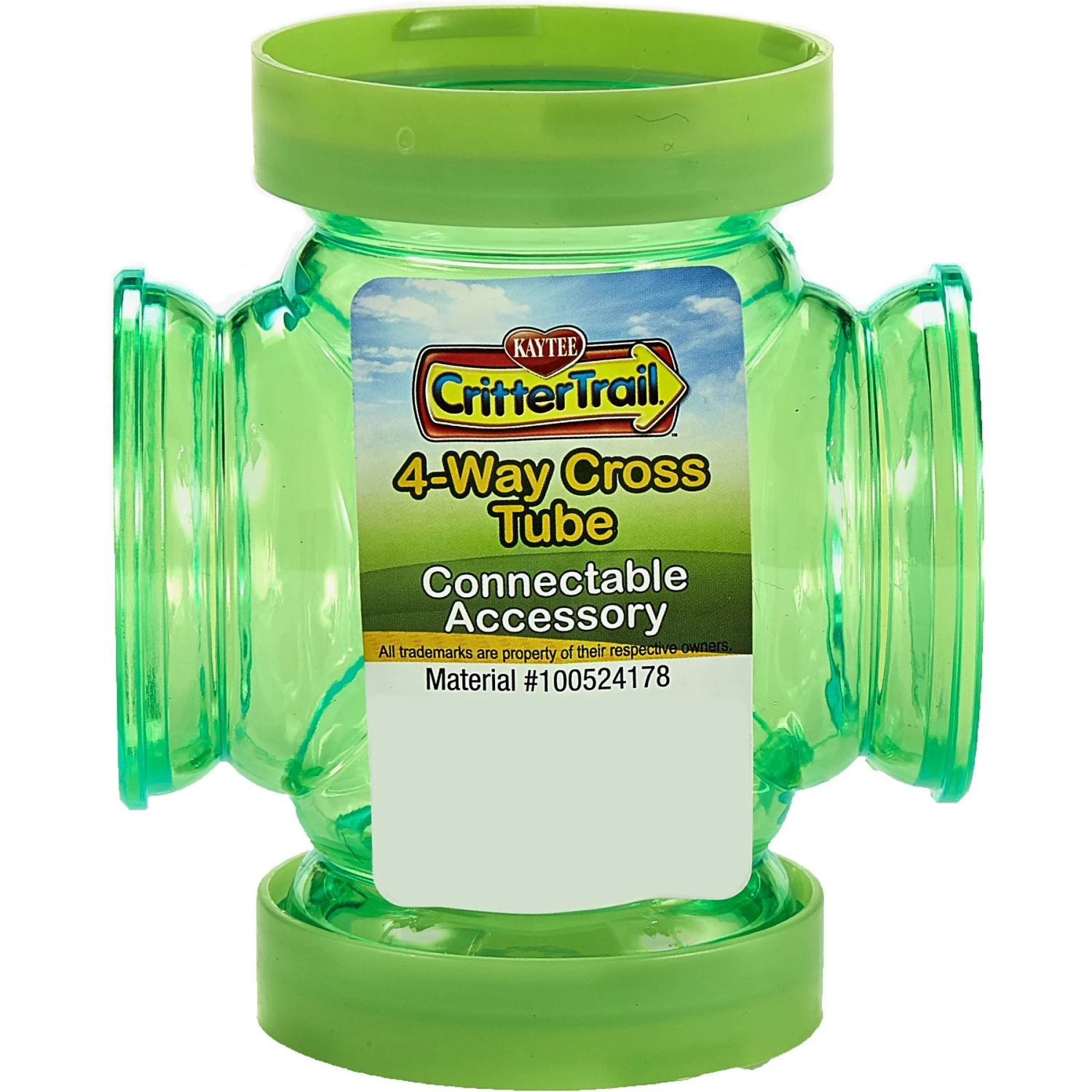 Kaytee CritterTrail Fun-Nel 4-Way Cross Tubes Small Pet Habitat 1 Kaytee CritterTrail Fun-Nel 4-Way Cross Tubes Small Pet Habitat