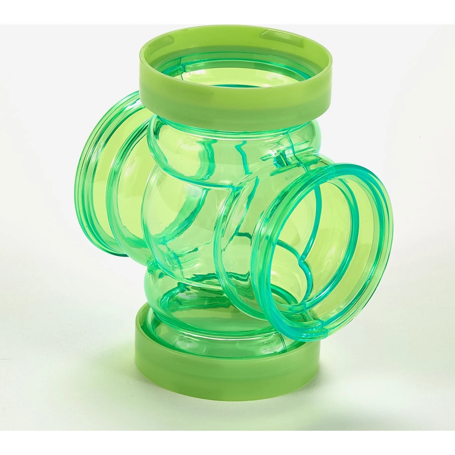 Kaytee CritterTrail Fun-Nel 4-Way Cross Tubes Small Pet Habitat 2 Kaytee CritterTrail Fun-Nel 4-Way Cross Tubes Small Pet Habitat - Image 2