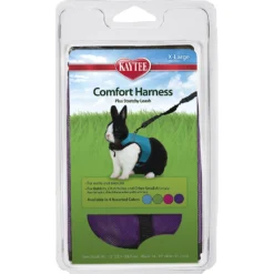 Kaytee Comfort Harness & Stretchy Leash, X-Large, Assorted Colors