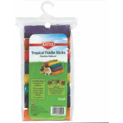 Kaytee Tropical Fiddle Sticks Flexible Small Pet Hideout, Small