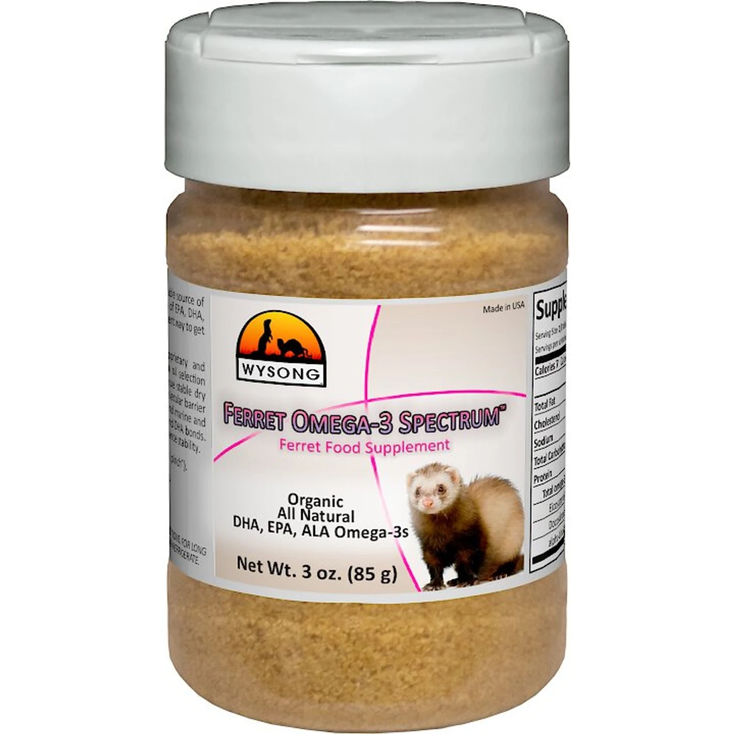 Wysong Ferret Omega-3 Spectrum Ferret Food Supplement 1 Wysong Ferret Omega-3 Spectrum Ferret Food Supplement
