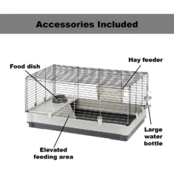 Ferplast Krolik Rabbit Cage -MiniMates Shop 223242 PT2. AC SS1800 V1583438588