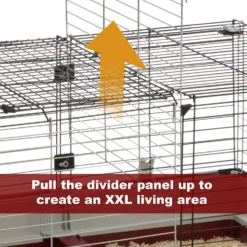 Ferplast Krolik 140 Rabbit Cage & Wire Hutch 8 Ferplast Krolik 140 Rabbit Cage & Wire Hutch -MiniMates Shop 223245 PT3. AC SS1800 V1583438576