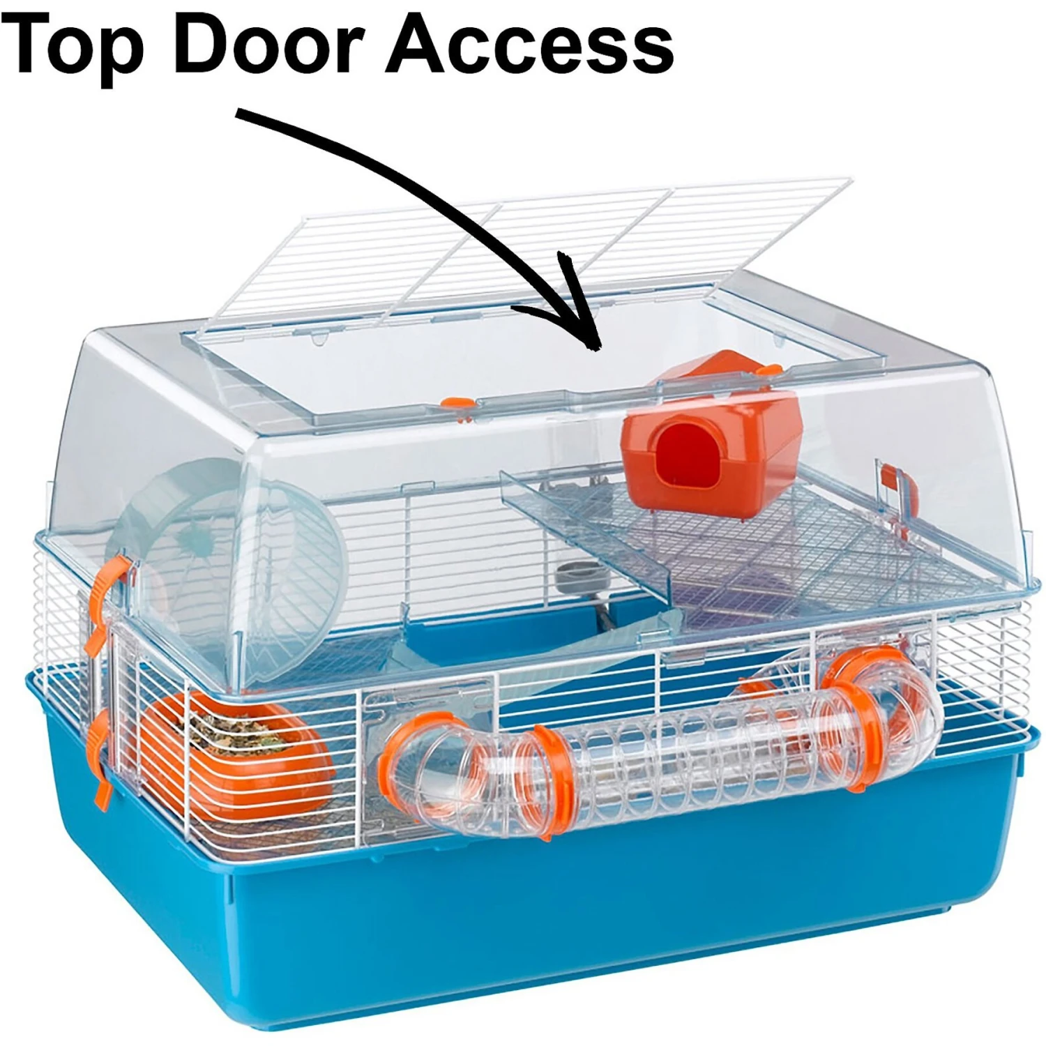 Ferplast Duna Fun Multi-Tier Hamster Cage 3 Ferplast Duna Fun Multi-Tier Hamster Cage - Image 3