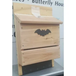 Bird Houses By Mark 3 Chamber Cedar Bat House