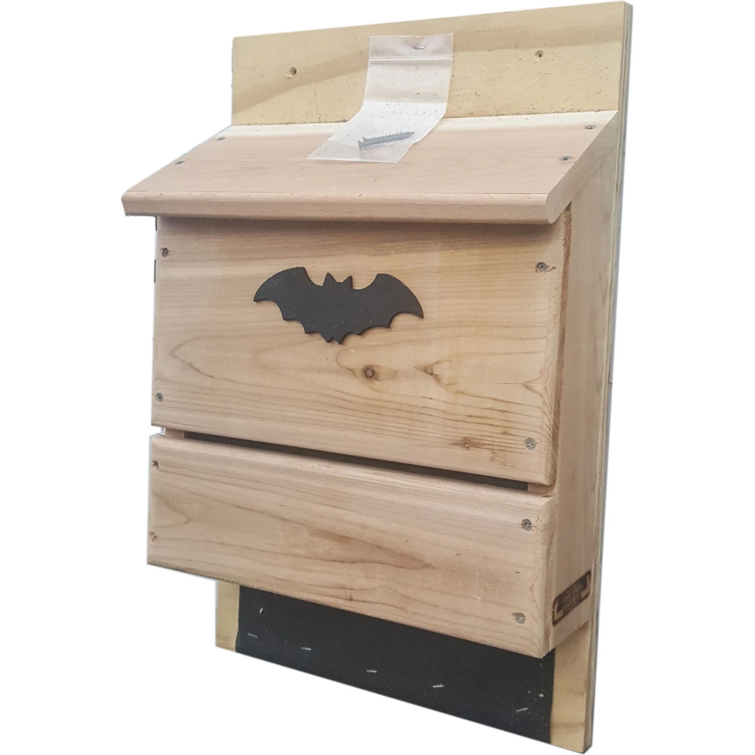 Bird Houses By Mark 3 Chamber Cedar Bat House 2 Bird Houses By Mark 3 Chamber Cedar Bat House - Image 2