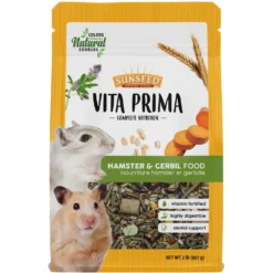 Sunseed Vita Prima Gerbil & Hamster Food, 2-lb Bag