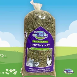 Sweet Meadow Farm Timothy Hay Organic Small Pet Food, 20-oz Bag