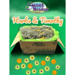 Sweet Meadow Farm Herbs & Timothy Hay Organic Small Pet Food