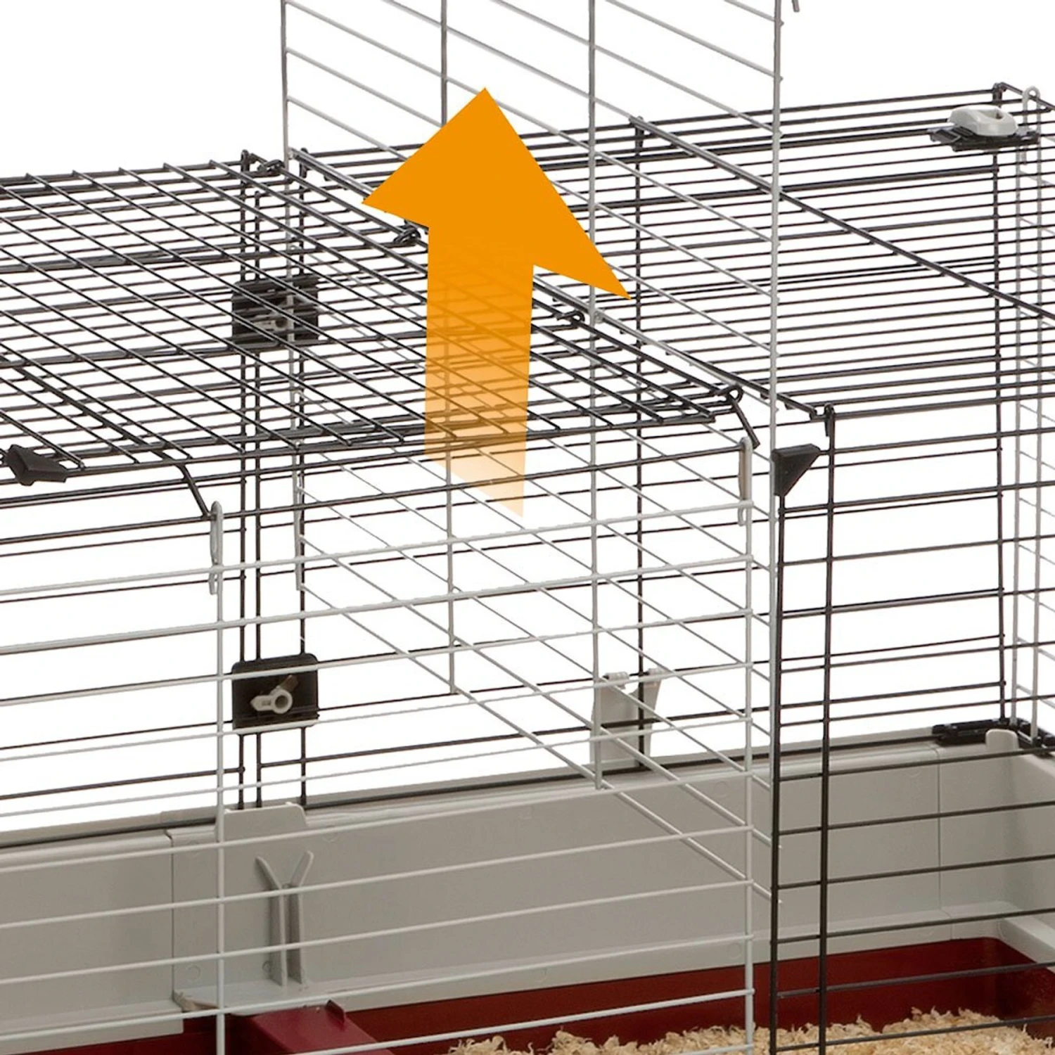 Ferplast Krolik 160 Rabbit & Guinea Pig Cage, XX-Large 4 Ferplast Krolik 160 Rabbit & Guinea Pig Cage, XX-Large - Image 4
