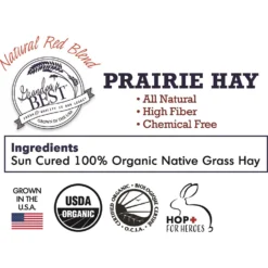 Grandpa's Best Prairie Hay 100% Certified Organic Small Pet Food -MiniMates Shop 234109 PT3. AC SS1800 V1598660827