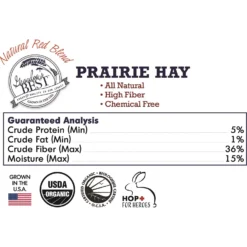 Grandpa's Best Prairie Hay 100% Certified Organic Small Pet Food -MiniMates Shop 234109 PT4. AC SS1800 V1598654797