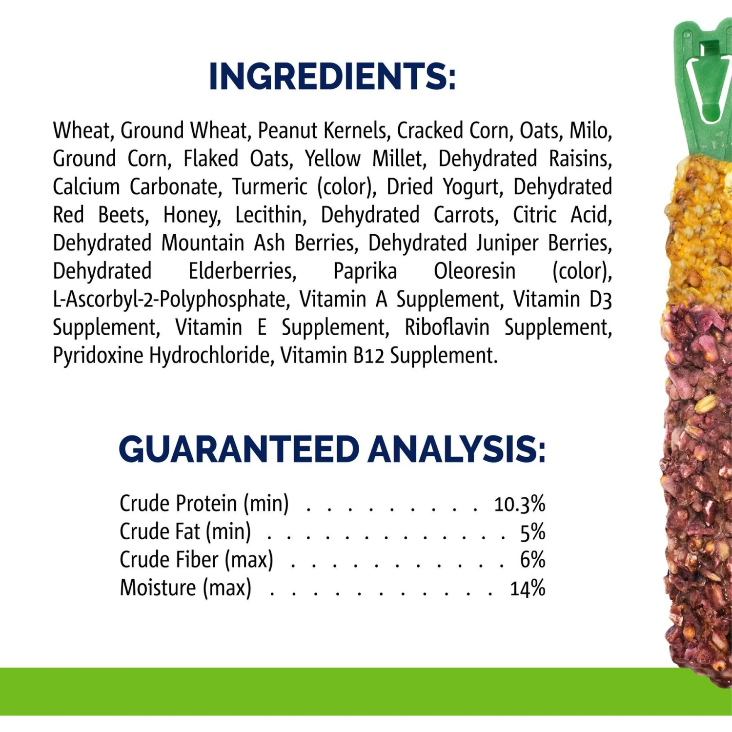 Vitakraft Crunch Sticks Wild Berry & Honey Guinea Pig Chewable Treats 5 Vitakraft Crunch Sticks Wild Berry & Honey Guinea Pig Chewable Treats - Image 5