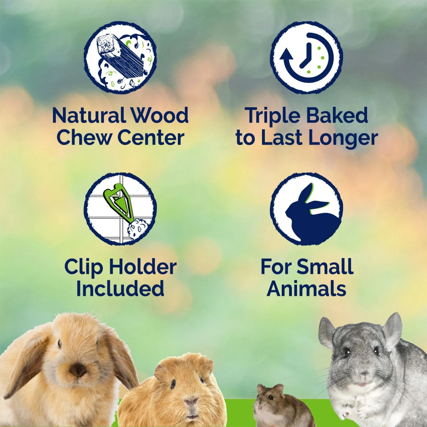 Vitakraft Crunch Sticks Honey With Added Calcium Chinchilla Treat 4 Vitakraft Crunch Sticks Honey With Added Calcium Chinchilla Treat - Image 4