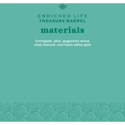 Oxbow Enriched Life Treasure Barrel Small Pet Chew Toy -MiniMates Shop 235114 PT6. AC SS1800 V1661821908