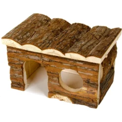 Ware Critter Timbers Bark Small Animal Bungalow