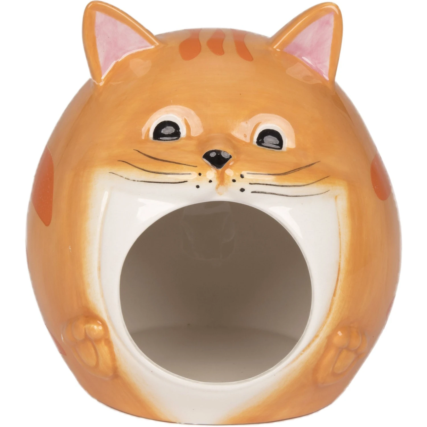 Ware Tabby Cat Small Animal Hideout 1 Ware Tabby Cat Small Animal Hideout