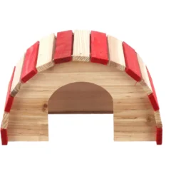 Ware Wood Den Small Animal Hideout -MiniMates Shop 235505 PT3. AC SS1800 V1668025337