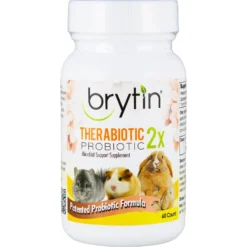 Brytin TheraBiotic 2X Probiotic Microbial Support Supplement, 60 Count