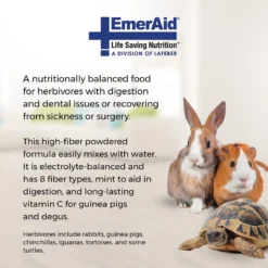 Lafeber EmerAid Sustain Herbivore Recovery Small Animal Food -MiniMates Shop 241519 PT2. AC SS1800 V1596754799