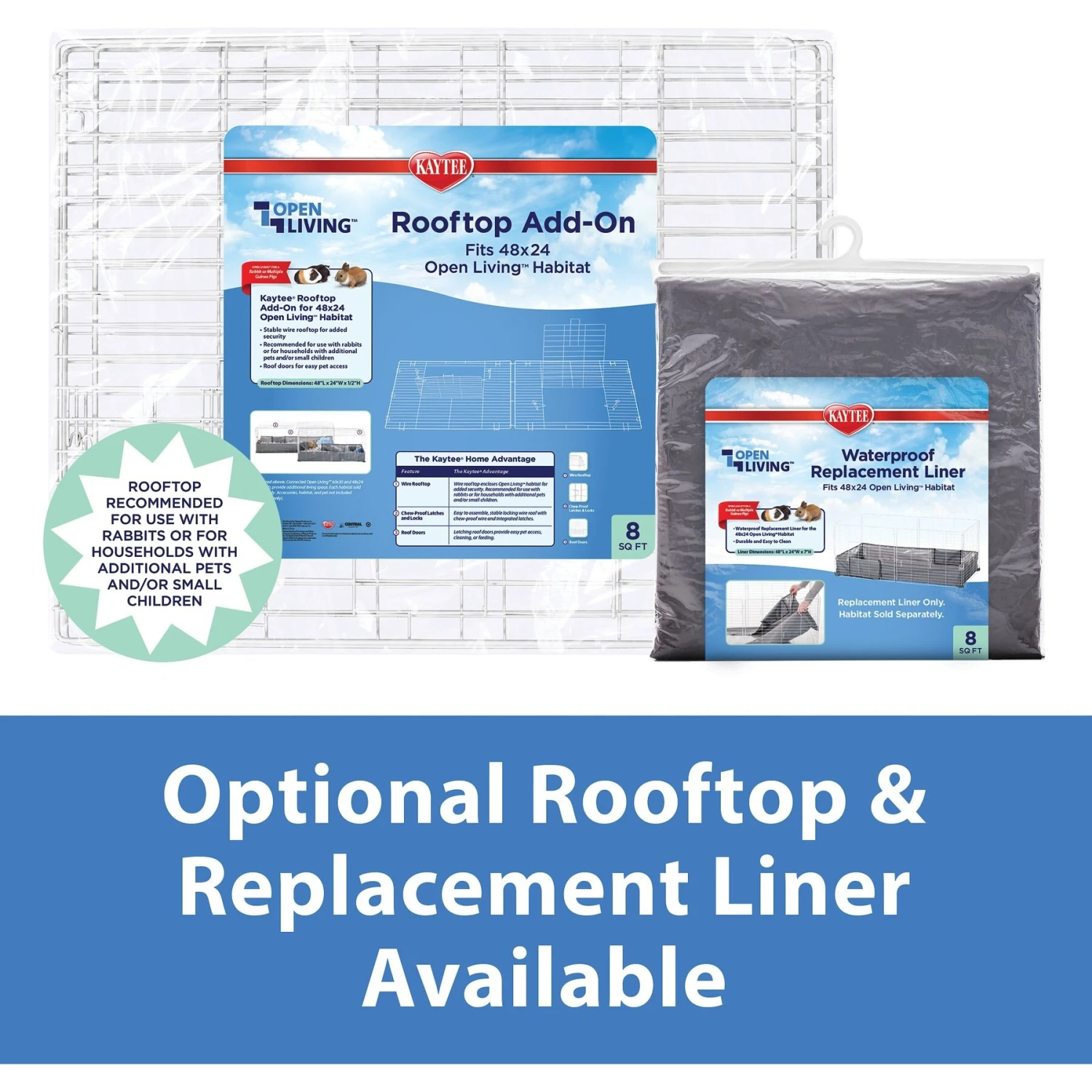 Kaytee Open Living Small Pet Habitat 7 Kaytee Open Living Small Pet Habitat - Image 7