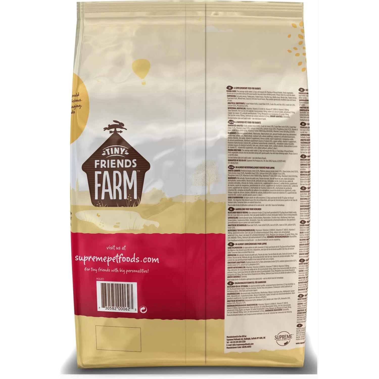 Tiny Friends Farm Russel Rabbit Food 2 Tiny Friends Farm Russel Rabbit Food - Image 2