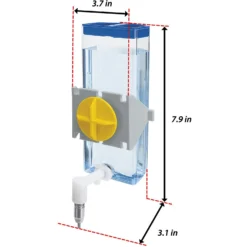 Ferplast Sippy Small Animal Water Bottle, 10-oz Bottle -MiniMates Shop 248019 PT4. AC SS1800 V1597876896