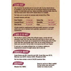 Naturals By Rosewood Meadow Hay Bales Small Pet Treats -MiniMates Shop 248269 PT6. AC SS1800 V1618877877