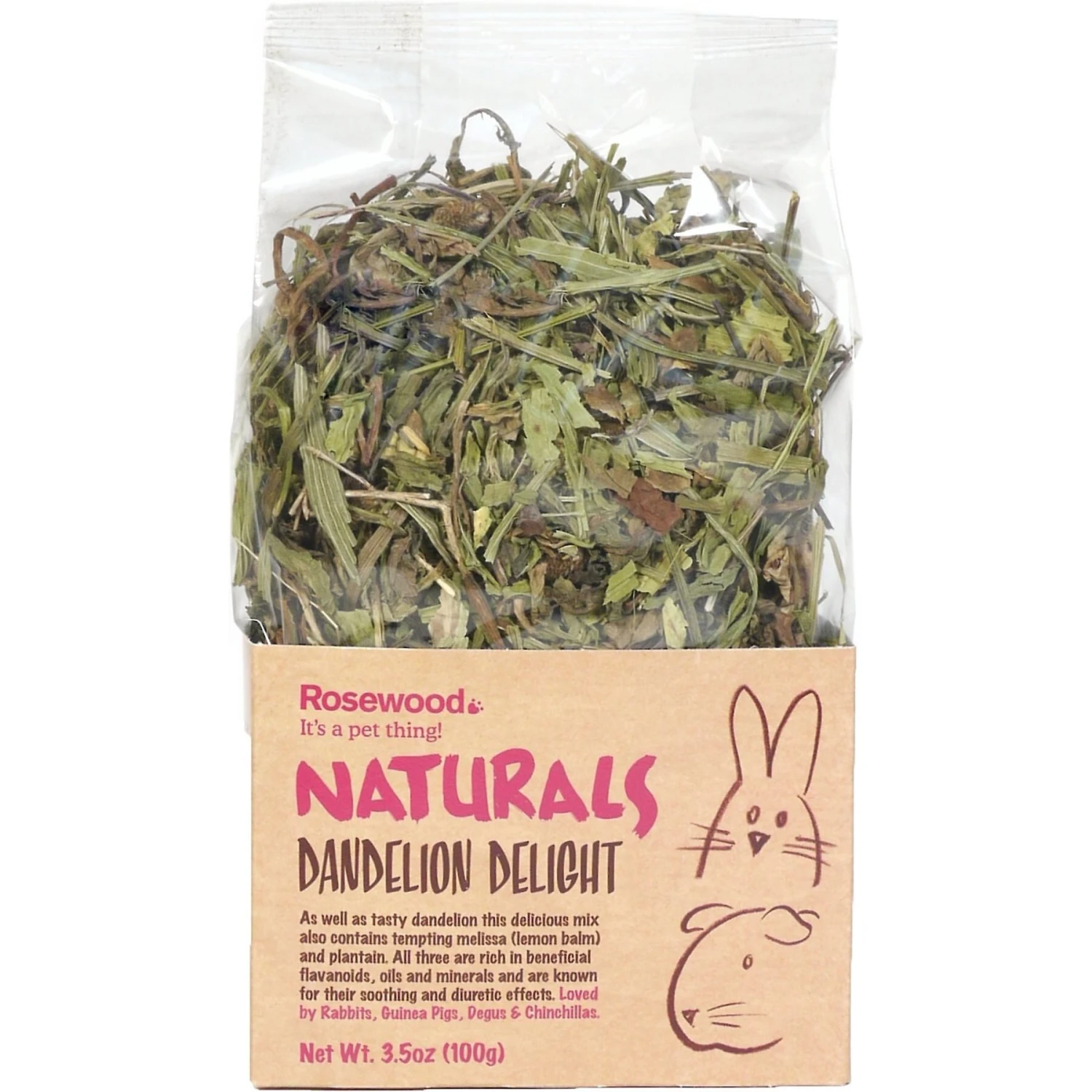 Naturals By Rosewood Dandelion Delight Small Pet Treats 1 Naturals By Rosewood Dandelion Delight Small Pet Treats