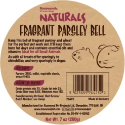 Naturals By Rosewood Fragrant Parsley Bell Small Pet Treats 6 Naturals By Rosewood Fragrant Parsley Bell Small Pet Treats -MiniMates Shop 248279 PT2. AC SS1800 V1602689492