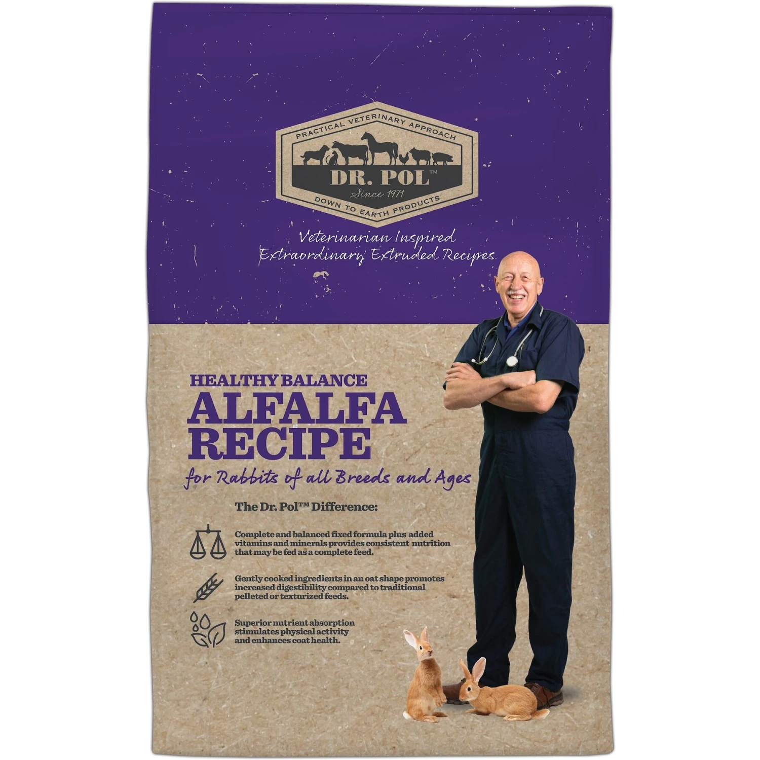 Dr. Pol Healthy Balance Alfalfa Recipe Rabbit Food 1 Dr. Pol Healthy Balance Alfalfa Recipe Rabbit Food