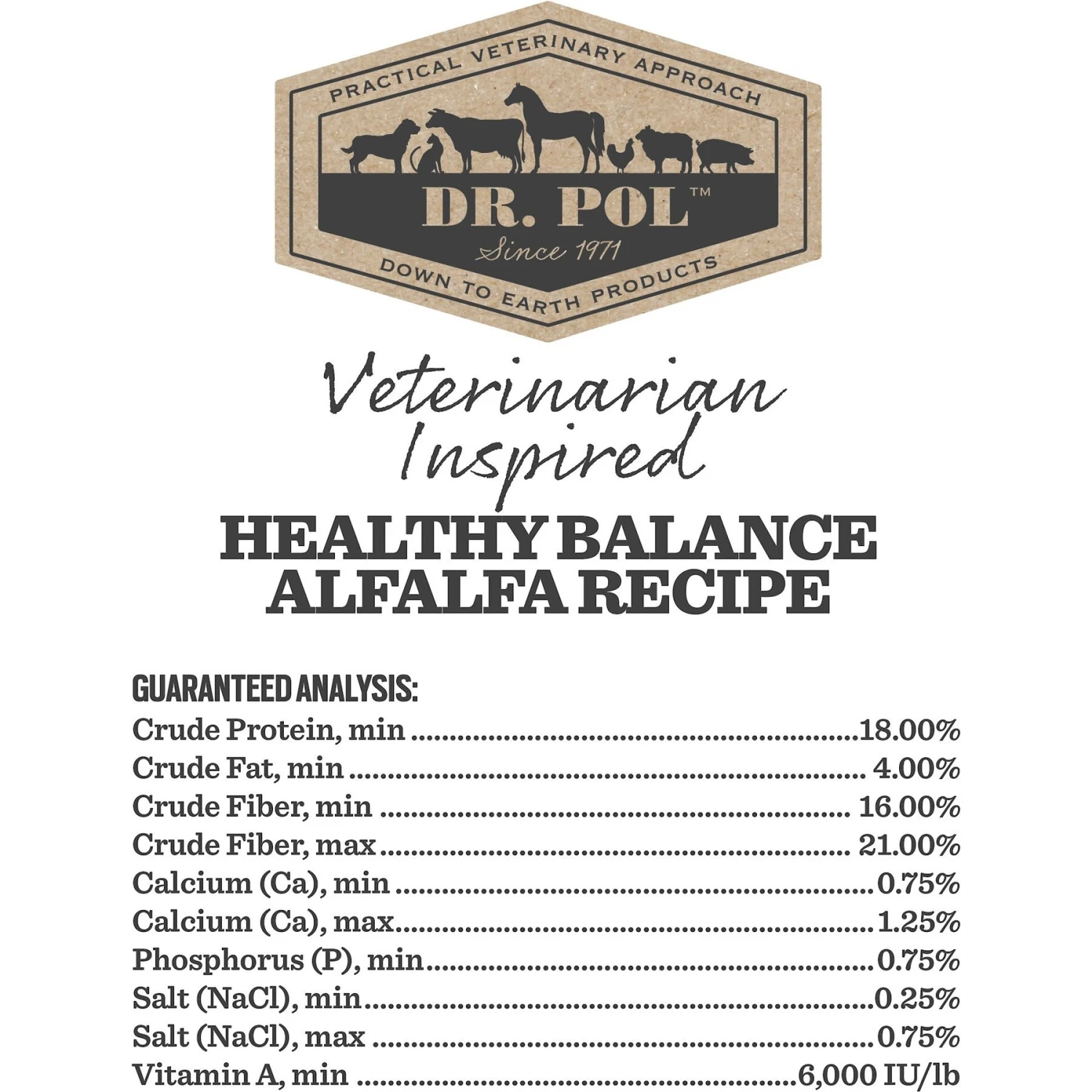Dr. Pol Healthy Balance Alfalfa Recipe Rabbit Food 5 Dr. Pol Healthy Balance Alfalfa Recipe Rabbit Food - Image 5