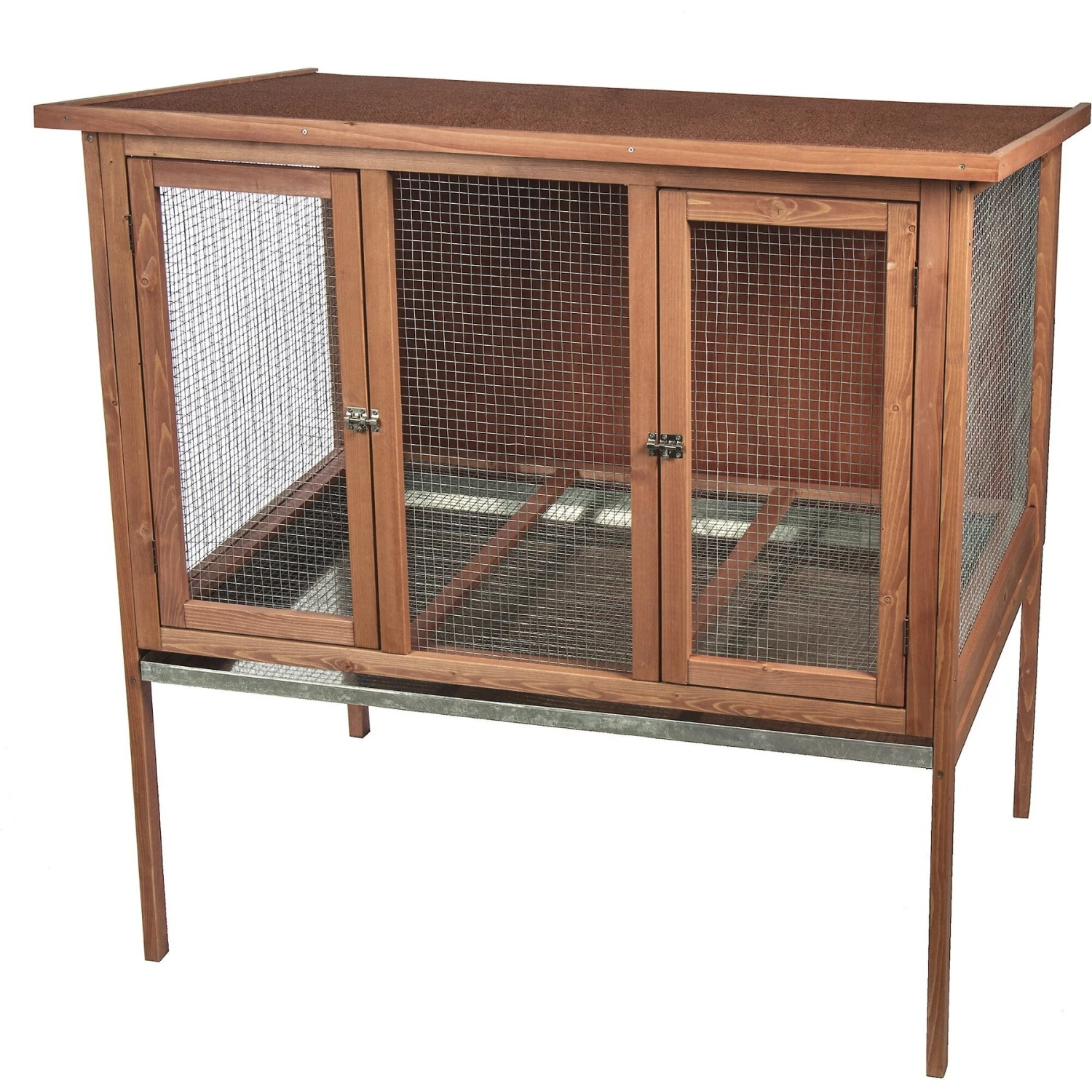 Ware HD Double Rabbit Hutch 4 Ware HD Double Rabbit Hutch - Image 4