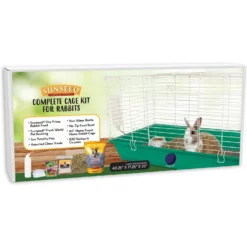 Ware Home Sweet Home Sunseed Rabbit Starter Kit, Color Varies -MiniMates Shop 258254 PT2. AC SS1800 V1603417286