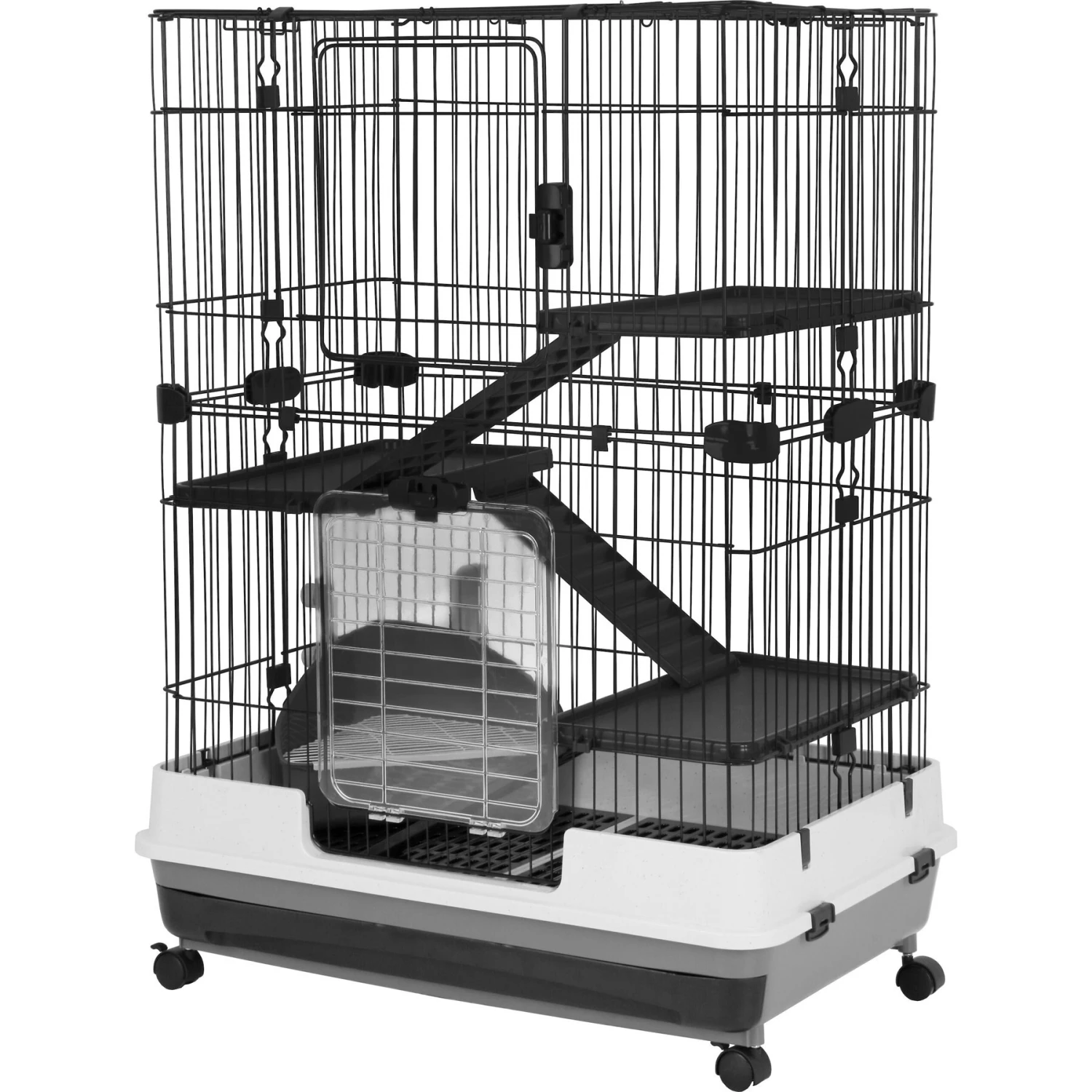 A&E Cage Company 43-in Deluxe 4-Tier Small Animal Cage 2 A&E Cage Company 43-in Deluxe 4-Tier Small Animal Cage - Image 2
