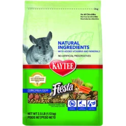 Kaytee Fiesta Natural Chinchilla Food, 2.5-lb Bag