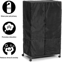 MidWest Ferret Nation & Critter Nation Ferret Cage Cover, Black -MiniMates Shop 262748 PT3. AC SS1800 V1606357346