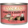 Evanger's Beef Wet Ferret Food, 6-oz Can, Case Of 12