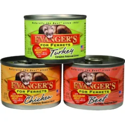 Evanger's Chicken Wet Ferret Food, 6-oz Can, Case Of 12 -MiniMates Shop 263970 PT3. AC SS1800 V1610767900
